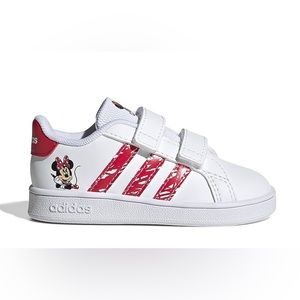 Adidas Disney Minnie Mouse Grand Court Sneaker - Kids